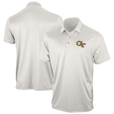 Georgia Tech Yellow Jackets Antigua Eager Polo - Gray