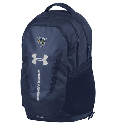  Georgia Tech Yellow Jackets Under Armour Hustle Backpack - Navy
