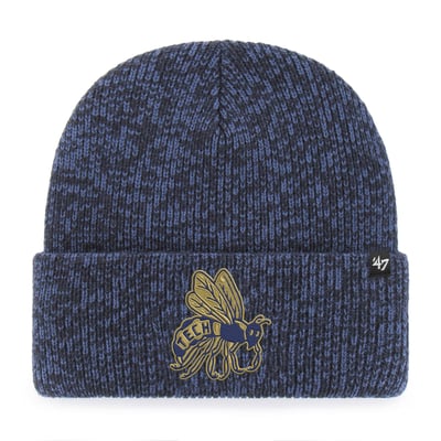 Georgia Tech Yellow Jackets '47 Unisex Brain Freeze Cuff Knit Hat - Navy