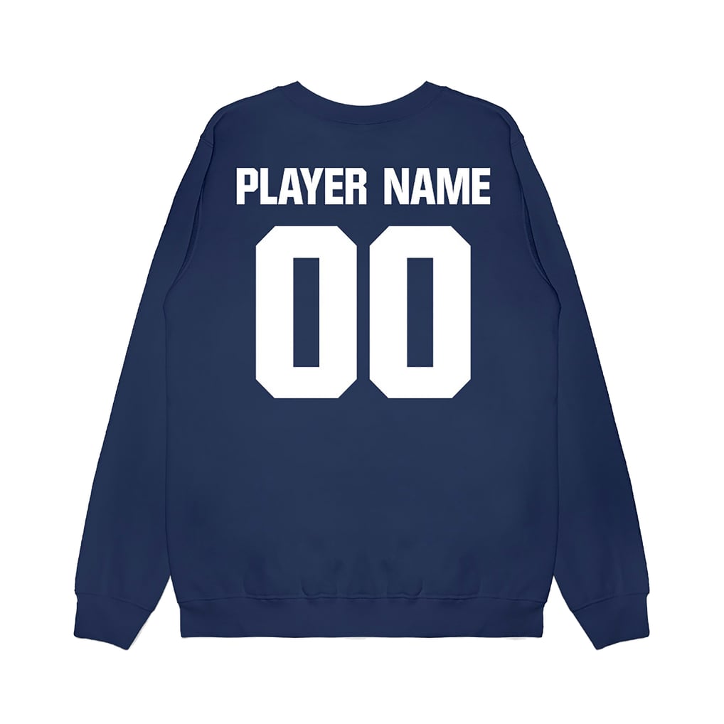 Georgia Tech Yellow Jackets Unisex NIL Pick-A-Player Softball Sweatshirt - Navy