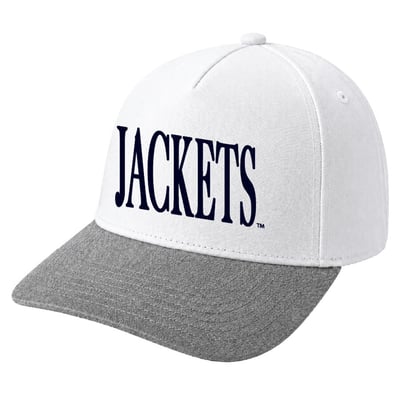Georgia Tech Yellow Jackets Under Armour Unisex Blitzing Accent Stretch Fit Hat - White
