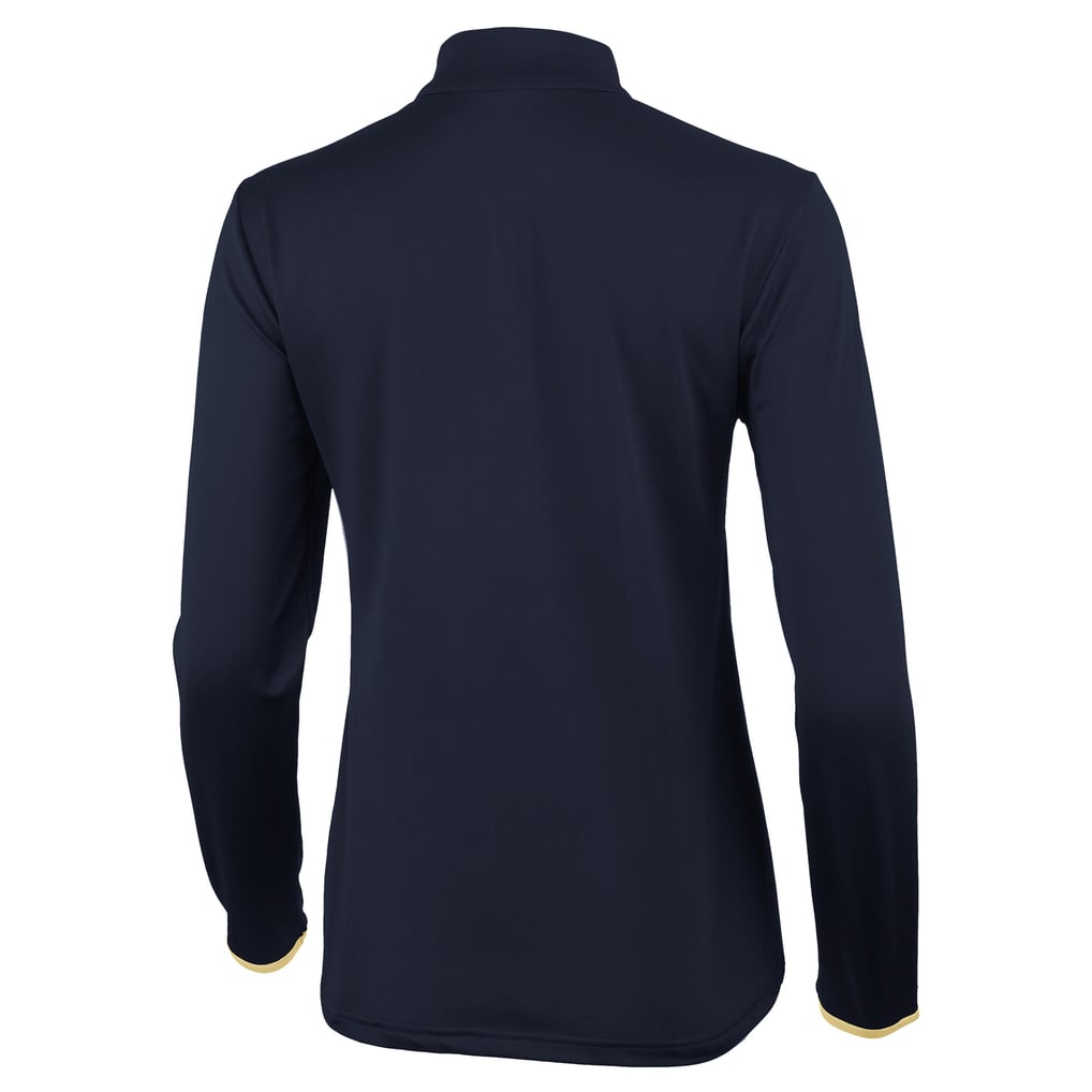 Antigua Georgia Tech Yellow Jackets Women's Navy/Gold Brink Quarter-Zip ...
