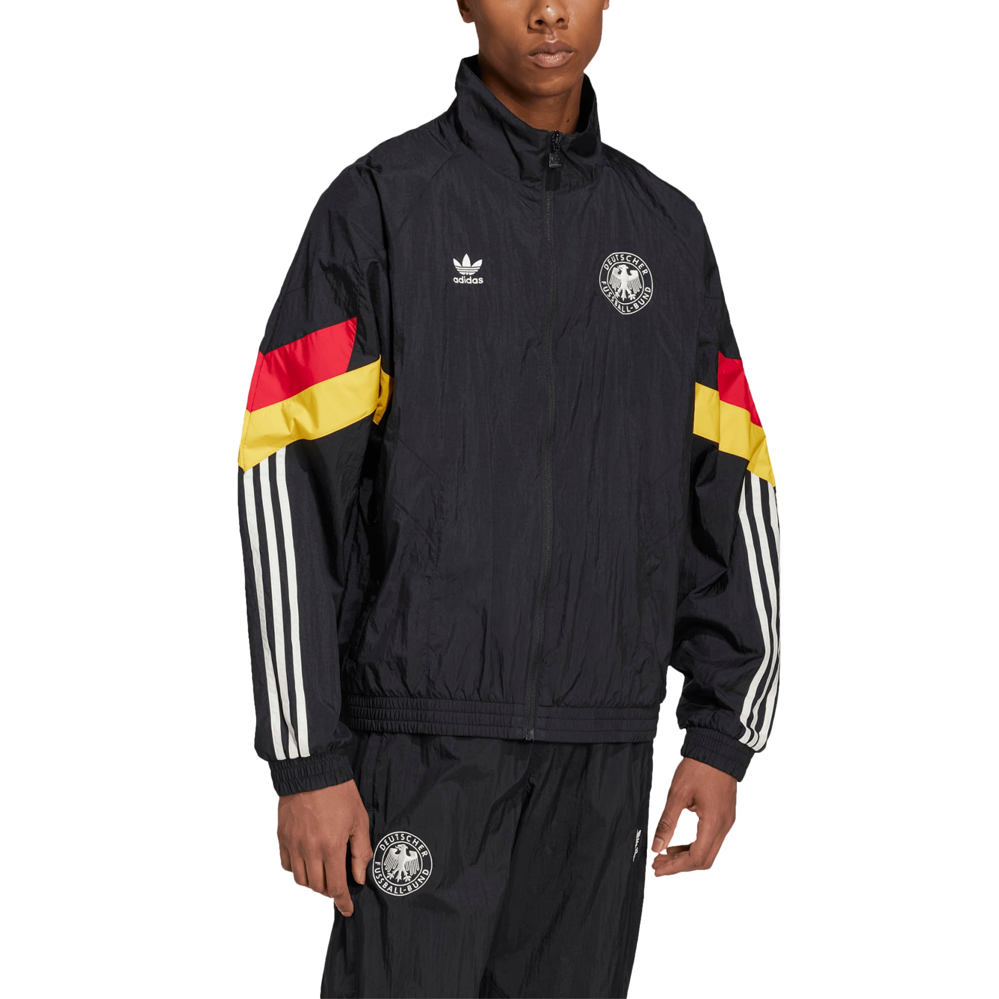 80s ADIDAS MADE W Germany ジャージナイロンジャケット 80年代 adidas 