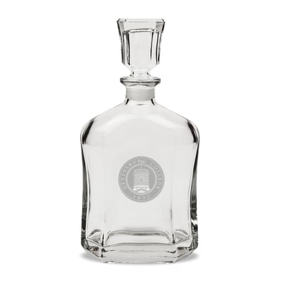 Gettysburg Bullets 23.75oz. Crystal Whisky Decanter