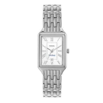 Gettysburg Bullets Fossil Women's Raquel Three-Hand Date Stainless Steel Watch
