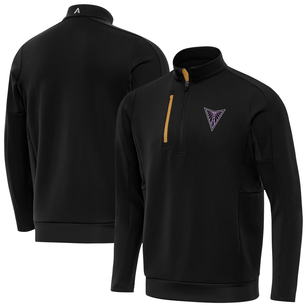 Golden State Valkyries Antigua Generation Quarter-Zip Pullover Top - Black