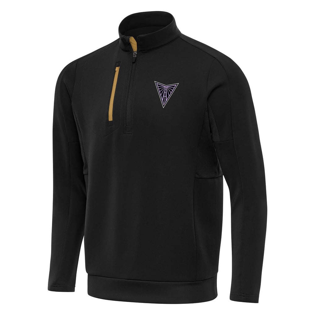 Golden State Valkyries Antigua Generation Quarter-Zip Pullover Top - Black