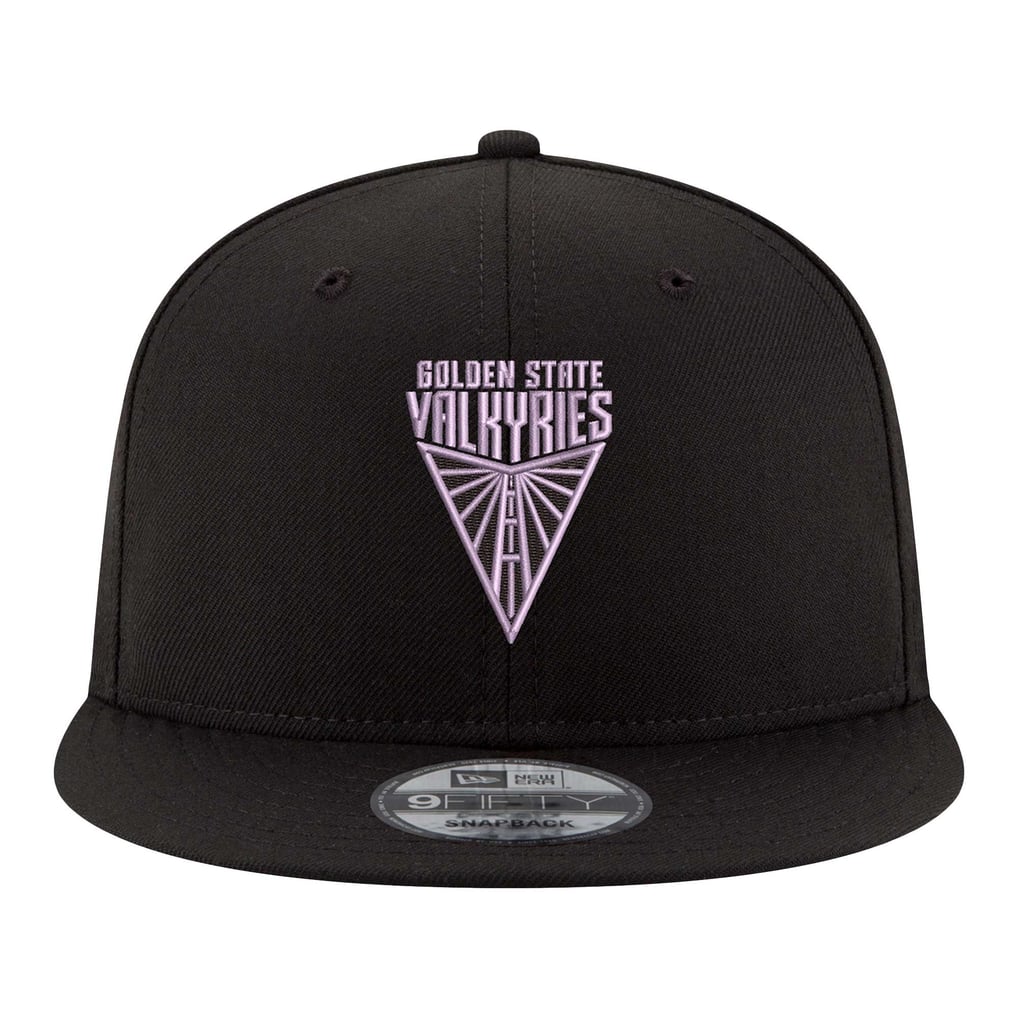 Golden State Valkyries New Era Unisex Logo 9FIFTY Snapback Hat - Eclipse Black