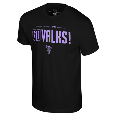 Golden State Valkyries Stadium Essentials Unisex 2026 WNBA Playoffs Go Valks T-Shirt - Black