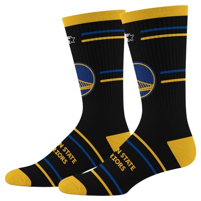 Golden State Warriors Starter  Signify Cushioned Crew Socks - Black

