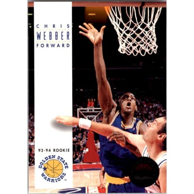 1993-94 SkyBox Premium #227 Chris Webber RC