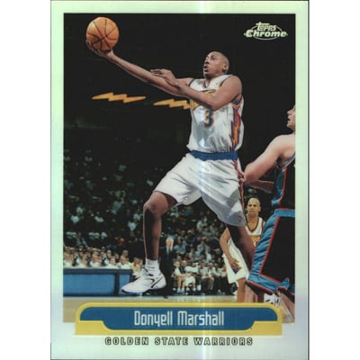 1999-00 Topps Chrome Refractors #94 Donyell Marshall