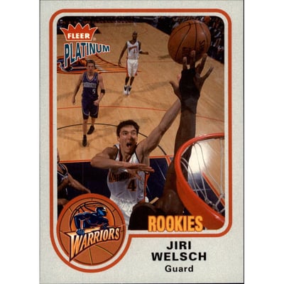 2002-03 Fleer Platinum Finish #165 Jiri Welsch