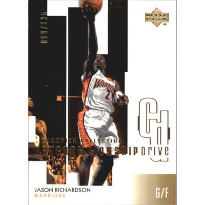 2002-03 Upper Deck Championship Drive Parallel #25 Jason Richardson