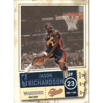 2004-05 Fleer Authentix Parallel 75 #74 Jason Richardson