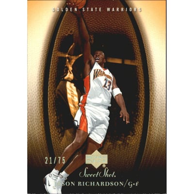 2005-06 Sweet Shot Spectrum #34 Jason Richardson
