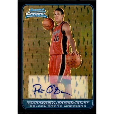 2006-07 Bowman Chrome #157 Patrick O'Bryant A AU RC