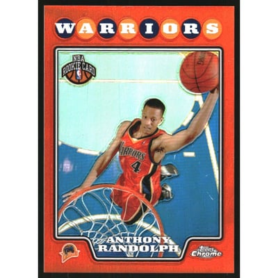 2008-09 Topps Chrome Refractors Orange #193 Anthony Randolph