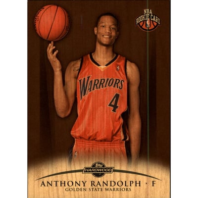2008-09 Topps Hardwood Mahogany #114 Anthony Randolph Finger