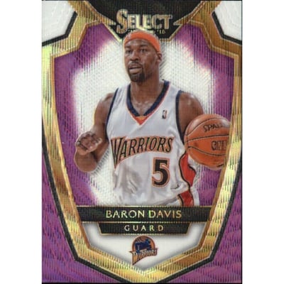 2014-15 Select Prizms Purple and White #167 Baron Davis PRE