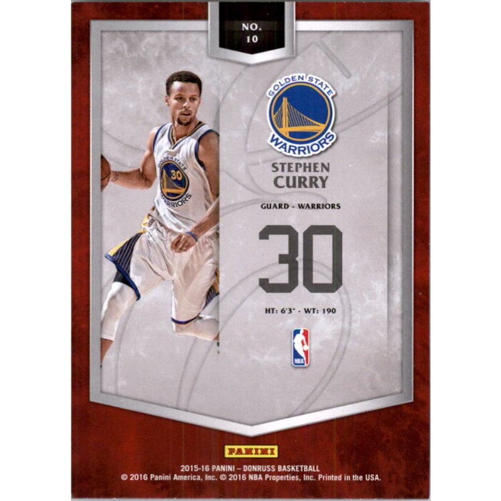 2015-16 Elite Series Inserts #10 Stephen Curry