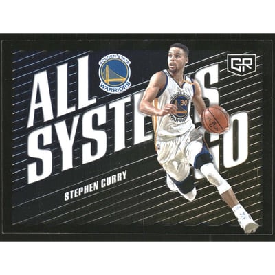2016-17 Panini Grand Reserve All Systems Go #6 Stephen Curry