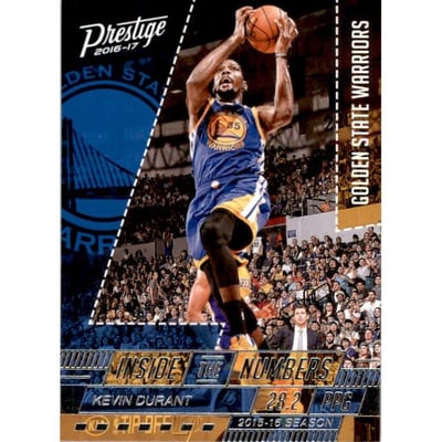 2016-17 Prestige Inside the Numbers #3 Kevin Durant