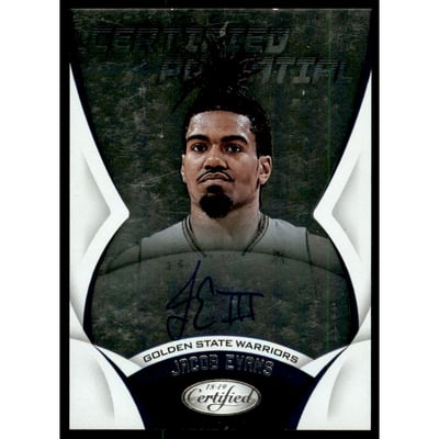 2018-19 Certified Certified Potential Autographs #28 Jacob Evans III