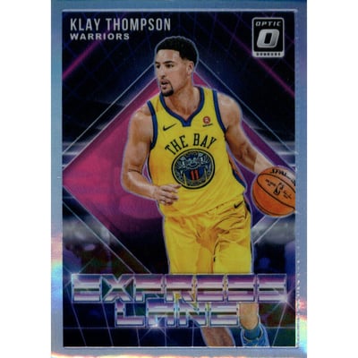 2018-19 Donruss Optic Express Lane Holo #25 Klay Thompson