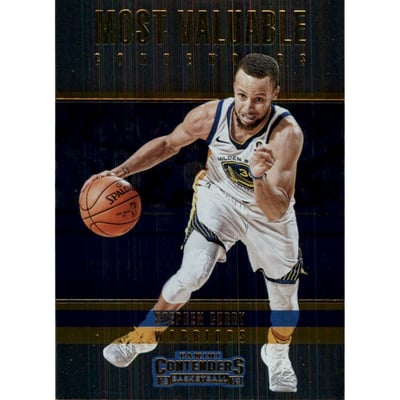 2018-19 Panini Contenders Most Valuable Contenders #2 Stephen Curry