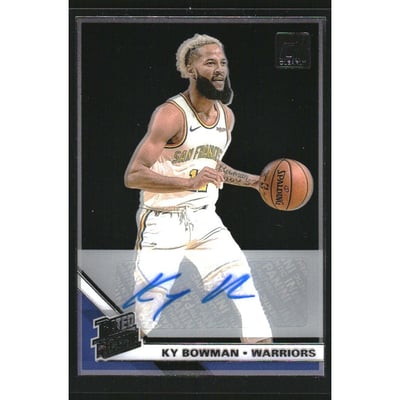 2019-20 Clearly Donruss Rated Rookie Autographs #26 Ky Bowman