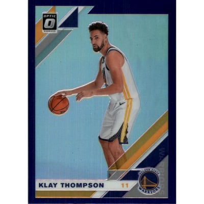 2019-20 Donruss Optic Purple #18 Klay Thompson