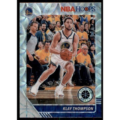 2019-20 Hoops Premium Stock Prizms Silver Scope #60 Klay Thompson