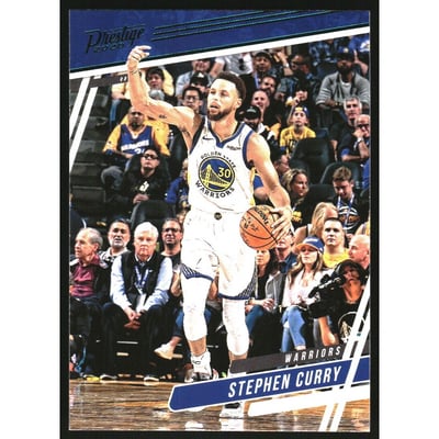 2019-20 Panini Chronicles Teal #51 Stephen Curry/Prestige