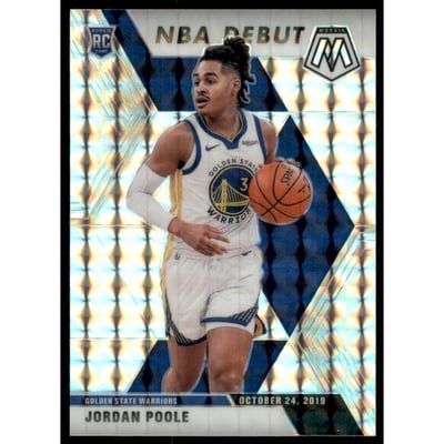 2019-20 Panini Mosaic Mosaic #261 Jordan Poole