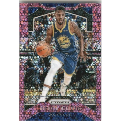 2019-20 Panini Prizm Prizms Fast Break Pink #106 Alfonzo McKinnie