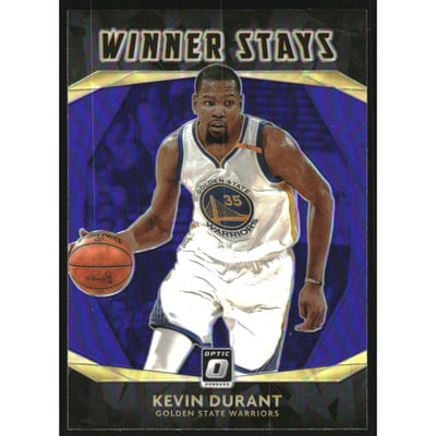 2020-21 Donruss Optic Winner Stays Purple #18 Kevin Durant
