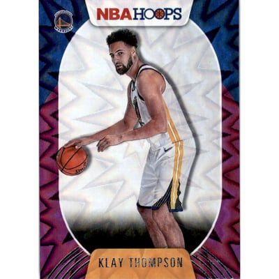 2020-21 Hoops Purple Explosion #77 Klay Thompson
