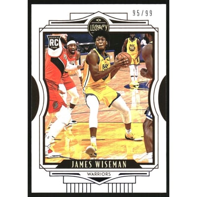 2020-21 Panini Chronicles Blue #683 James Wiseman/Legacy