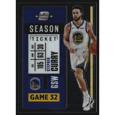 2020-21 Panini Contenders Optic #20 Stephen Curry