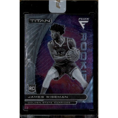 2020-21 Panini Flux Titan Rookie #10 James Wiseman