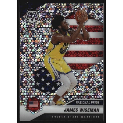 2020-21 Panini Mosaic Mosaic Fast Break Silver #260 James Wiseman