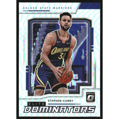 2021-22 Donruss Optic Elite Dominators Holo #2 Stephen Curry