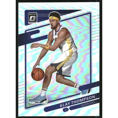 2021-22 Donruss Optic Holo #124 Klay Thompson