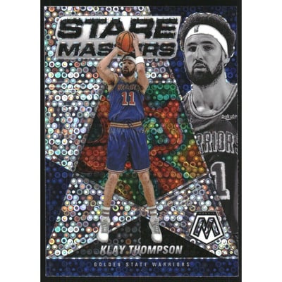 2021-22 Panini Mosaic Stare Masters Fast Break Silver #7 Klay Thompson