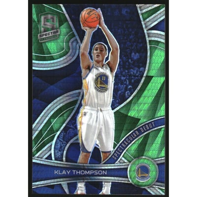 2021-22 Panini Spectra Asia Green #155 Klay Thompson SD