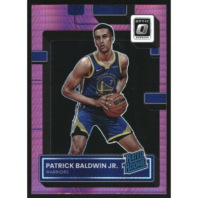 2022-23 Donruss Optic Hyper Pink #218 Patrick Baldwin Jr. RR