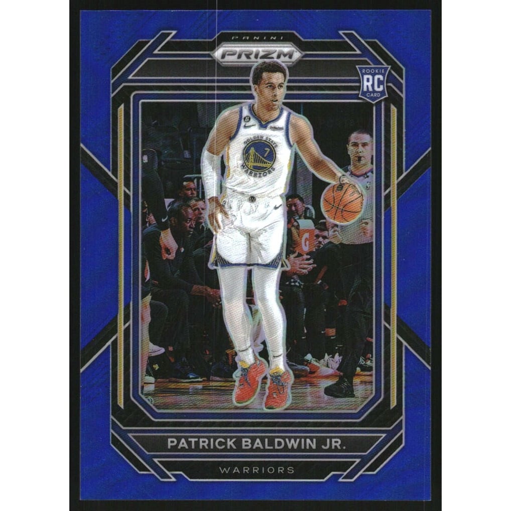2022-23 Panini Prizm Prizms Blue #242 Patrick Baldwin Jr.