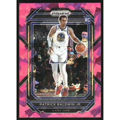 2022-23 Panini Prizm Prizms Pink Ice #242 Patrick Baldwin Jr.