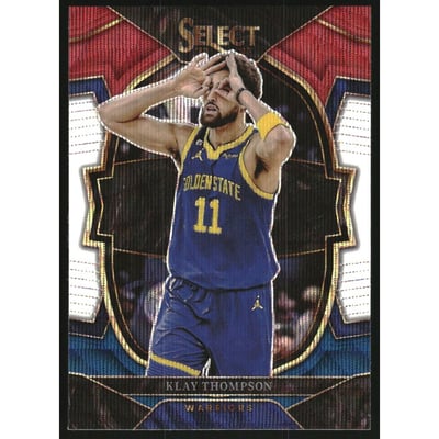 2022-23 Select Prizms Tri-Color #19 Klay Thompson
